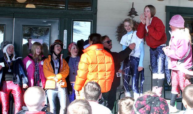 7-8 Class Female Team. Photo by Pam McCulloch, Pinedale Online.