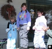 Girl Winners. Photo by Pam McCulloch, Pinedale Online.