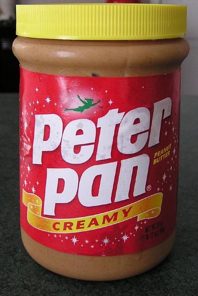 Peter Pan Peanut Butter. Photo by Pinedale Online Viewer.