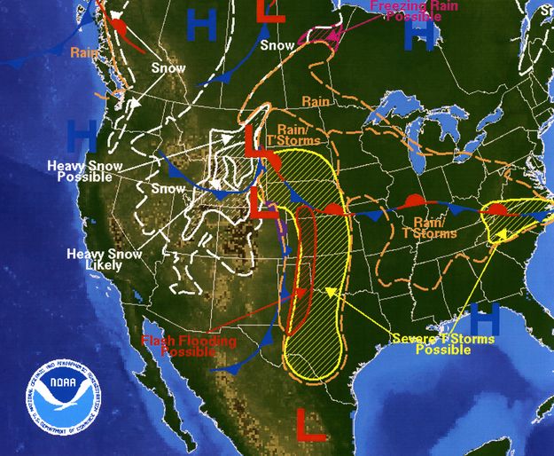 NOAA Weather. Photo by NOAA.