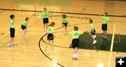 Group Jump. Photo by Pam McCulloch, Pinedale Online.