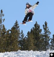 Blake Peterson. Photo by Clint Gilchrist, Pinedale Online.