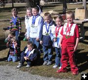 Winners. Photo by Dawn Ballou, Pinedale Online.