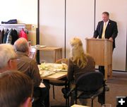 Mayor Smith. Photo by Dawn Ballou, Pinedale Online.