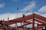 New Clinic Construction. Photo by Clint Gilchrist, Pinedale Online.