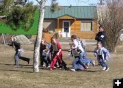 Money Scramble Start. Photo by Dawn Ballou, Pinedale Online.