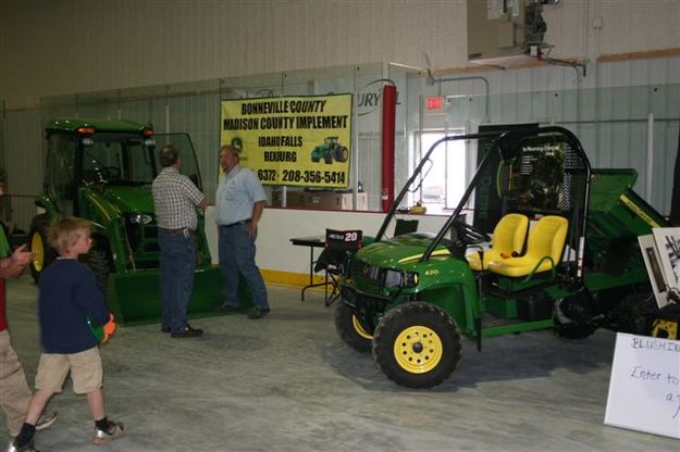 Tractor Display. Photo by Mindi Crabb.