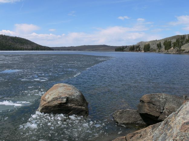 Half Moon Lake. Photo by Alan Svalberg.