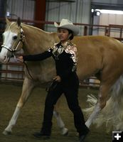 Trotting with Horse. Photo by Pam McCulloch.