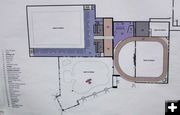 2nd floor floorplan. Photo by Sublette County School District #1.