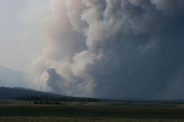 Towards South Horse Creek. Photo by Dawn Ballou, Pinedale Online.