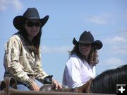 Cowgirls. Photo by Dawn Ballou, Pinedale Online.