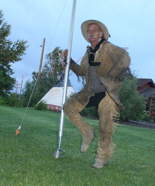 Dancing A Jig. Photo by Pam McCulloch, Pinedale Online.