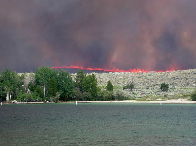 Near Sandy Beach. Photo by Jesse Lake, Lakeside Lodge.