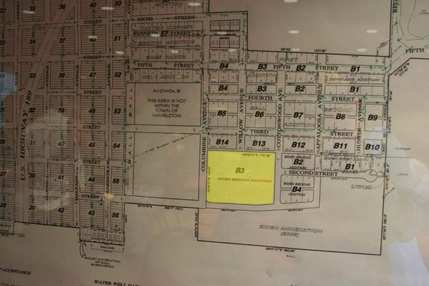 Rec Center Lot. Photo by Dawn Ballou, Pinedale Online.