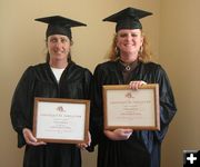 Local Women Graduate. Photo by CLIMB Wyoming.