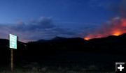 View from Moose-Gyp road. Photo by Pam McCulloch, Pinedale Online.