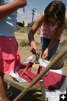 Paint Brushes. Photo by Pam McCulloch, Pinedale Online.