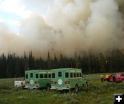 Backburn Operations. Photo by Bridger-Teton National Forest.