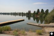 Fremont Lake summer homes. Photo by Dawn Ballou, Pinedale Online.