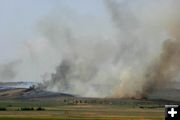 Pole Creek Fire. Photo by Dawn Ballou, Pinedale Online.