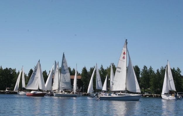 Sailing Boats. Photo by Mindi Crabb.