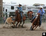 Joey Parker  & Dustin Redmond. Photo by Pinedale Online.