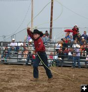 Garrett Lozier . Photo by Dawn Ballou, Pinedale Online.