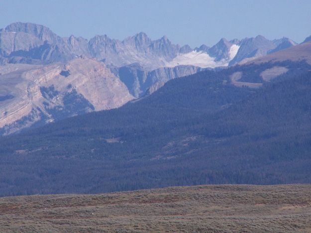 Gannett Peak and glacier. Photo by Scott Almdale.