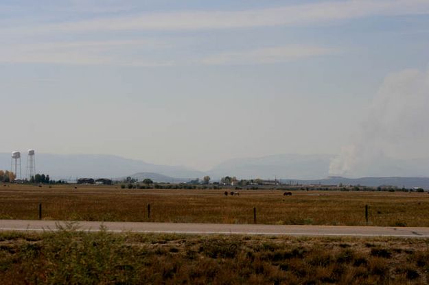 View from Big Piney. Photo by Dawn Ballou, Pinedale Online.