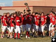 Celebration. Photo by Clint Gilchrist, Pinedale Online.