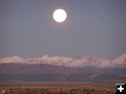 Wind River Harvest Moon. Photo by Scott Almdale.