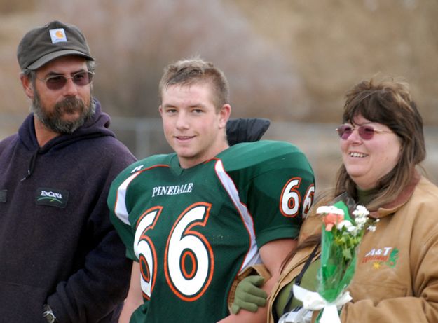 Senior John Stach. Photo by Janet Montgomery.