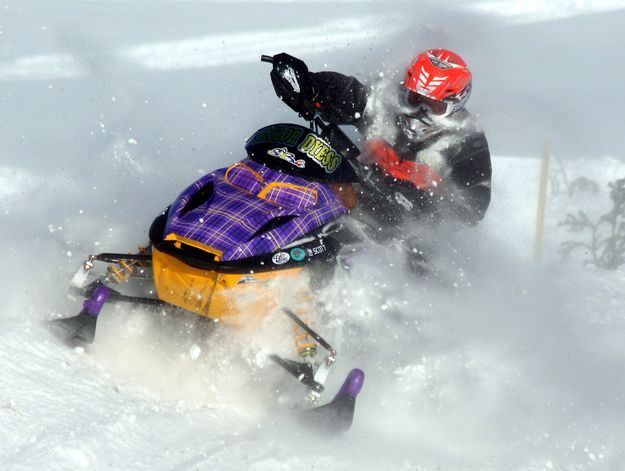 SnoCross racing. Photo by Pinedale Online.