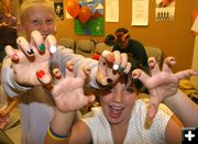 Halloween Nails. Photo by Pam McCulloch.