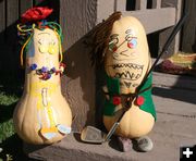 Decorated Squash. Photo by Pam McCulloch.