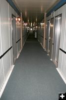 Dorm Hallway. Photo by Dawn Ballou, Pinedale Online.