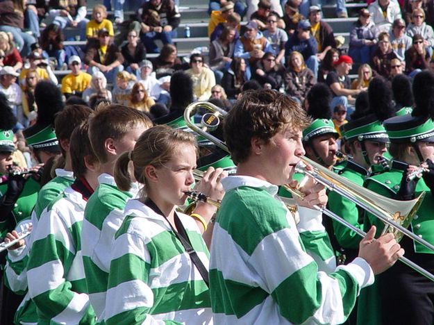 Half time show. Photo by Craig Sheppard.