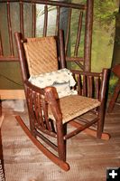 Rocking Chair. Photo by Dawn Ballou, Pinedale Online.