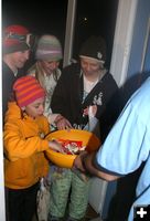 Trick-or-Treaters. Photo by Pam McCulloch.