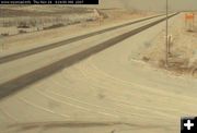 US 191 Cora webcam. Photo by Wyoming Department of Transportation (WYDOT).