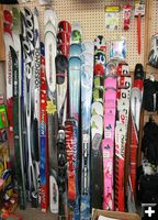 Skis. Photo by Dawn Ballou, Pinedale Online.