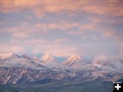 White capped mountains. Photo by Scott Almdale.