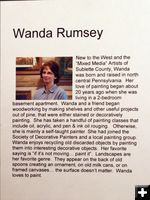 Wanda Rumsey. Photo by Dawn Ballou, Pinedale Online.