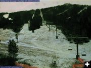 Waiting for snow. Photo by White Pine Webcam.