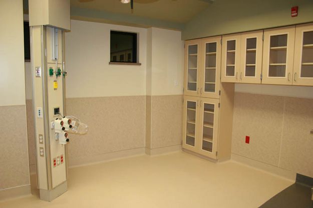 Trauma area. Photo by Dawn Ballou, Pinedale Online.