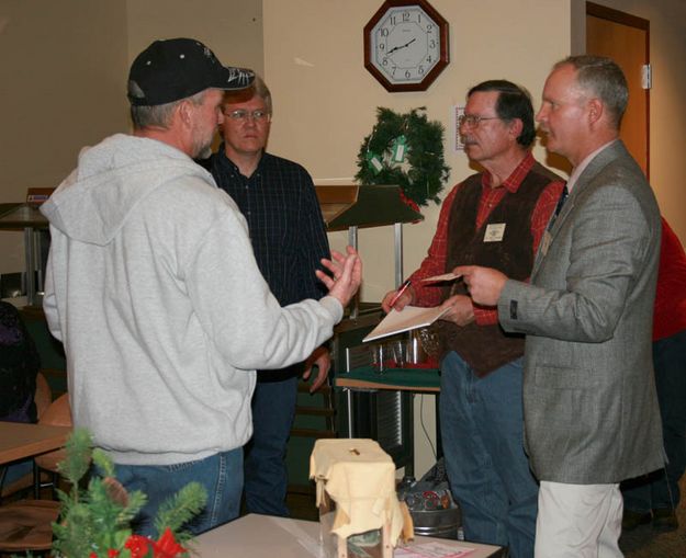 Shell Oil contribution. Photo by Dawn Ballou, Pinedale Online.