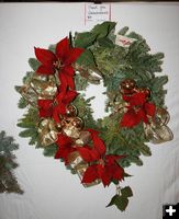 Grand Maws wreath. Photo by Dawn Ballou, Pinedale Online.