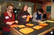 Counting Votes. Photo by Dawn Ballou, Pinedale Online.