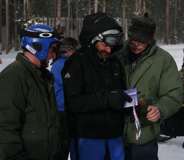 Lat Straley, Fastest in Men's Division. Photo by Pam McCulloch.